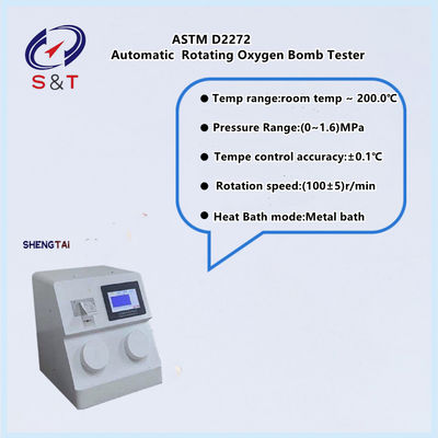 ASTM D2272 Rotating Bomb Oxidation Test ( RBOT ) Apparatus 220V 50HZ