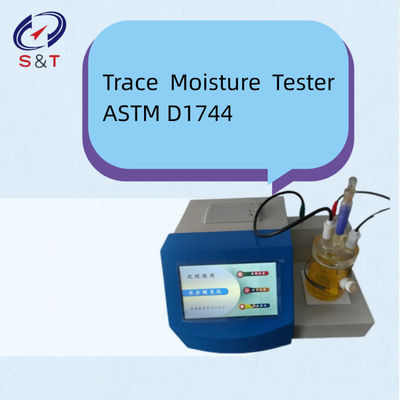 Karl Fischer Moisture Meter Transformer Oil Testing Equipment For Analysis