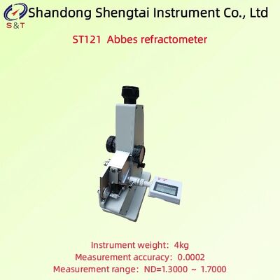 Abbes Refractometer 0℃ ～ 70℃ Measure ND=1.3000 ～ 1.7000 Transparent And Semi Transparent Liquid ST121