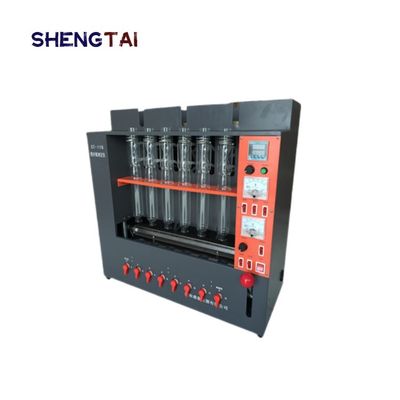 Crude Fiber Tester Acid Alkali Digestion Method 6 Samples Feed Testing