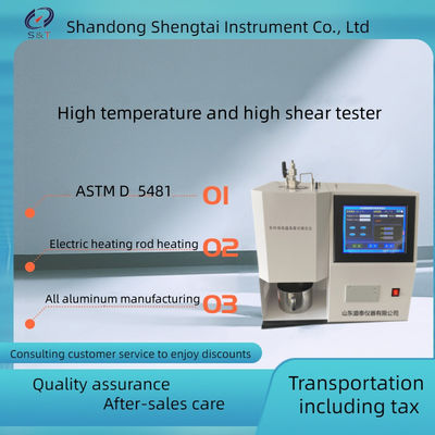 ASTM D5481 High-Temperature High-Shear Tester apparent viscosity of lubricating oil