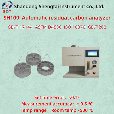 Analizador automático de carbono residual ASTM D4530 Micro Método 0.10%M/M-30.0%M/M