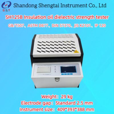 29kg Insulation Oil Dielectric Strength Tester 2.5mm Electrode Gap ASTM D877