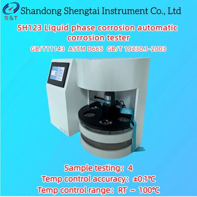 Prueba automática de corrosión de la fase líquida RT ¥ 100 °C PT100 Sensor ASTM D665