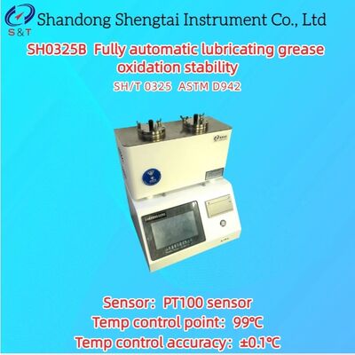 2 agujeros lubricación totalmente automática de grasa estabilidad de oxidación PT100 sensor ASTM D942