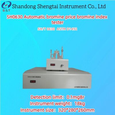 Probador automático de índice de bromo de precio de bromo Precio de bromo 0.1 GBr ~ 500 GBr /100g de aceite ASTM D1492