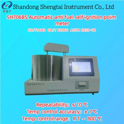 Métro automático del punto de autoignición anti-combustible RT