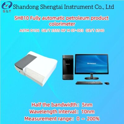 Colorímetro CLEDs para Combustible de Aviación Totalmente Automático Φ 40 mm Mide 0 ～ 200% ASTM D156