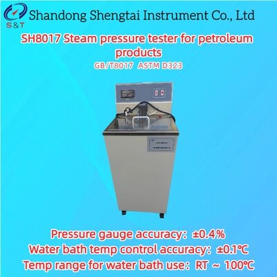 Probador de presión de vapor para productos de petróleo RT ~ 100 °C Método Reid ASTM D323