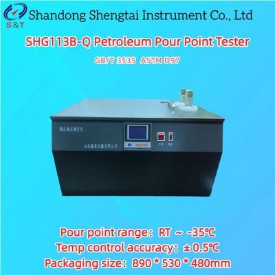 2 agujeros para el ensayo del punto de vertido de petróleo RT  −50°C Punto de vertido RT  −35°C Baño de metal ASTM D97