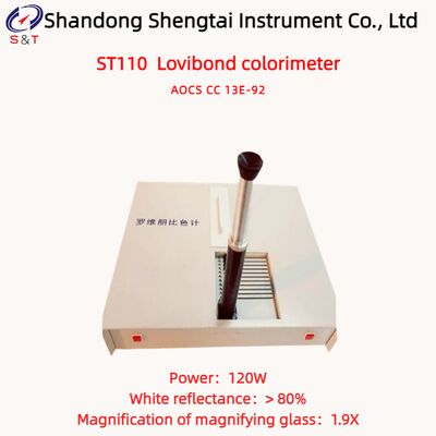 Colorímetro Lovibond para aceite comestible 1.9X Rojo 0.1~79.9 Unidad Lovibond AOCS CC 13E-92