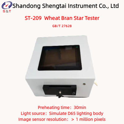 Wheat Flour Milling Degree Tester Megapixel 10.5-Inch LCD Display GB/T 27628