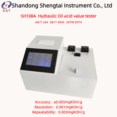 ASTM D974 Hydraulic Oil Acid Value Analyzer Testing 0.001 ～ 3.000mgKOH/G