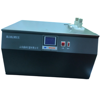 2 Holes Petroleum Pour Point Tester RT ～ -70℃ Metal Bath Stacked Compressor ASTM D97