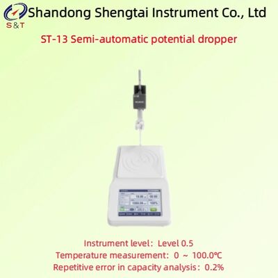 Medidor de pH de goteo semiautomático -2.00~20.00 Modo de titulación potenciométrica ST-13