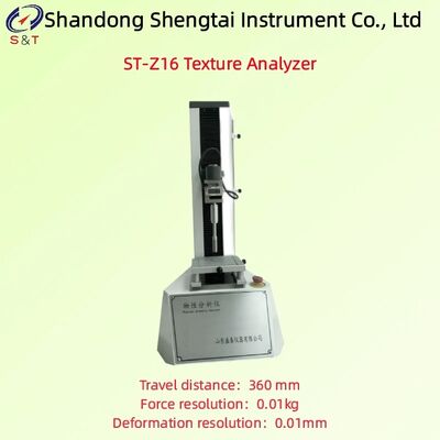 Fruit And Vegetable Gel Texture Analyzer Test Speed 1 - 1000mm/Min Travel Distance 360mm ASTM E4